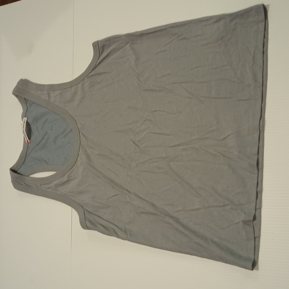 Alexander Wang Grey Loose Fit Tank Top A10 - Picture 1 of 6